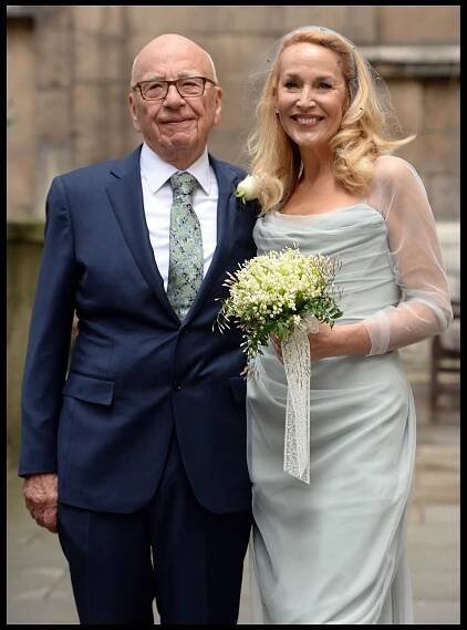 Rupert Murdoch (91) se rozvádí s ex Micka Jaggera Jerry Hall (65). Ve hře je obrovské jmění!
