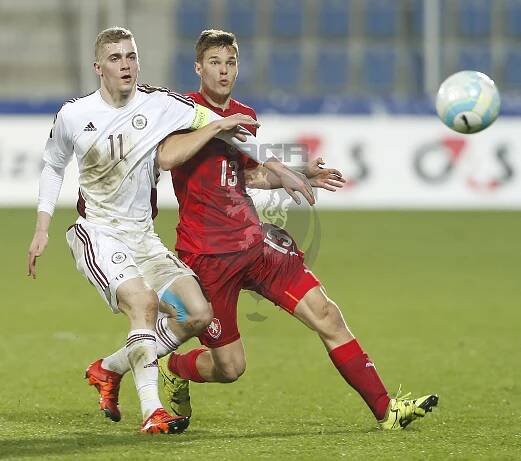Kvalifikace EURO U21 2017: Česká republika - Lotyšsko 2:1 | Reprezentace | FOTBAL.CZ