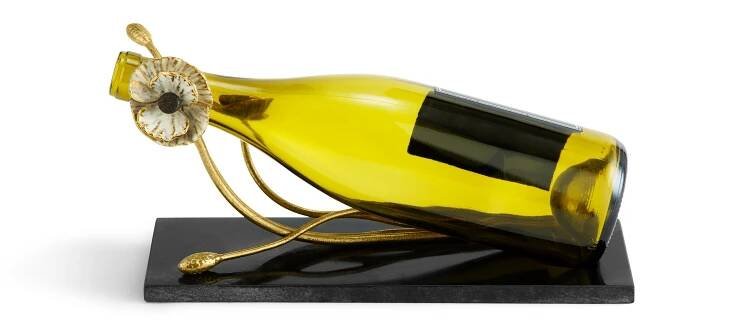 Michael Aram Anemone Wine Rest