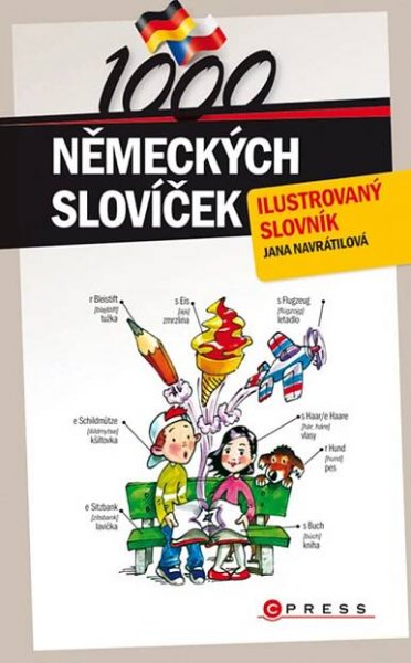 Kniha 1000 německých slovíček - ilustrovaný slovník - Trh knih - online antikvariát