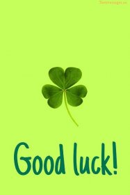 Good luck wishes for exam