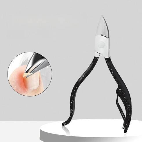 Černý nehet Zarostlý nehet Nehtová kleštička Clipper Clipper Clipper Manikúra Nůžková Kleště Nástroj Pedikúra Odstraňovač odumřelé kůže