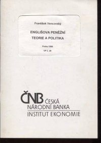 Englišova peněžní teorie a politika [Karel Engliš] - Knihy