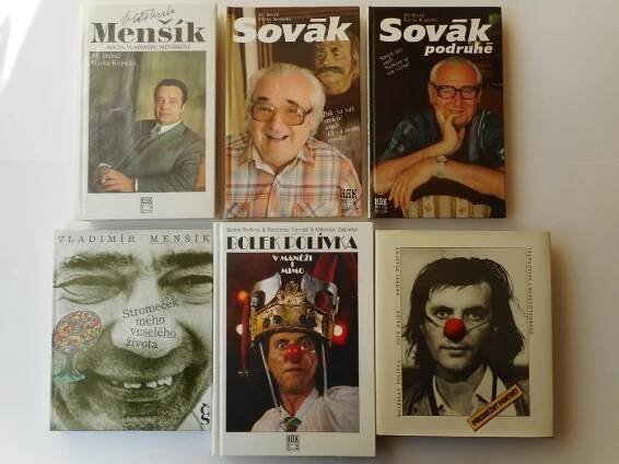 BIOGRAFIE – HUMOR – MENŠÍK – SOVÁK – POLÍVKA - Knihy a časopisy