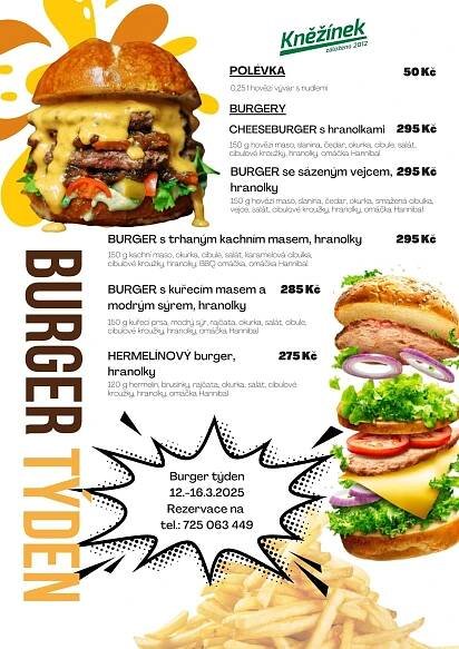 Burgerové hody u Kněžínka | Minipivovar Kněžínek