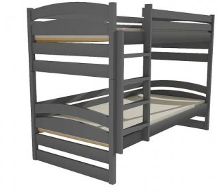 Patrová postel PP 020 80 x 200 cm - šedá