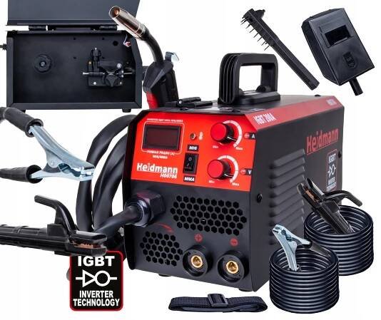 INVERTOROVÁ SVÁŘEČKA MIGOMAT MIG/MAG MMA FLUX 200A LCD HOTSTART H00706