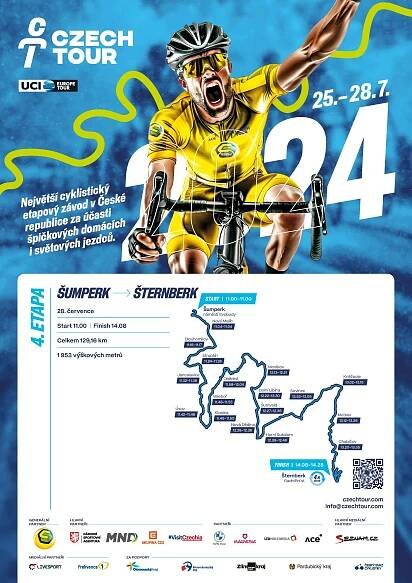 Do Šumperka se vrací Czech Tour - Šumperk