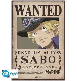 Plakát One Piece - Wanted Sabo
