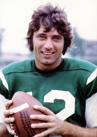 Joe Namath - Signed 1969 Contract
