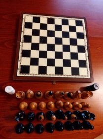 Dřevěné klubové šachy - undefined
