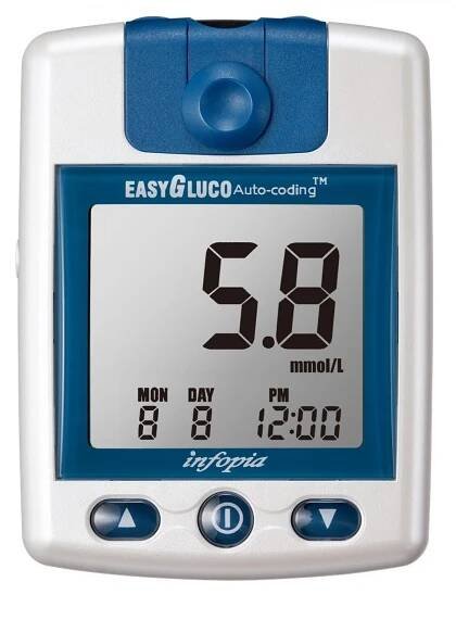 Infopia EasyGluco s 25 ks testovacích proužků + 25 lancet od 329 Kč