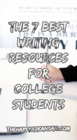 The 7 Best Writing Resources For College Students | Writing is an important skill to master in college. Learn about 7 great resources for writing in college by clicking through to read this blog post. #Writing #WritingAdvice #CollegeAdvice