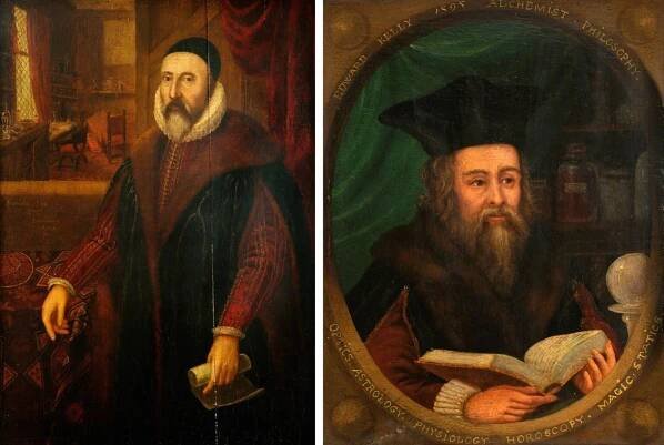 John Dee and Edward Kelley: Visual Depictions of the Renaissance Occultists at Work