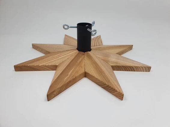Stojan na vánoční stromek Omega průměr 45cm - Jasan - Havlíček truhlářství s.r.o.