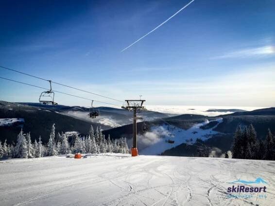 Ski areál Pec pod Sněžkou - informace a mapa