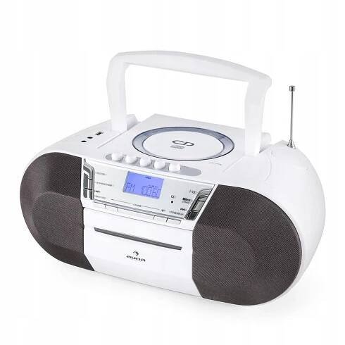 Rádio Auna Jetpack USB,CD,AUX,FM