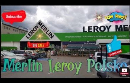 Polsko Leroy Merlin zboží všeho druhu stvebnictví,kuchyně,koupelny,osvětlení atd...