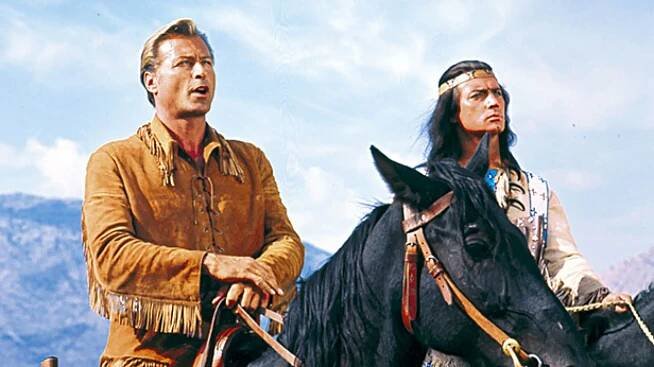 Lex Barker - představitel Old Shatterhanda