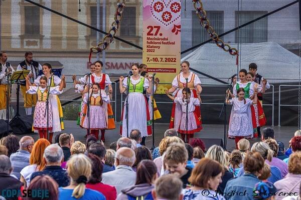MFF Klatovy - vystoupení na Kolonádě