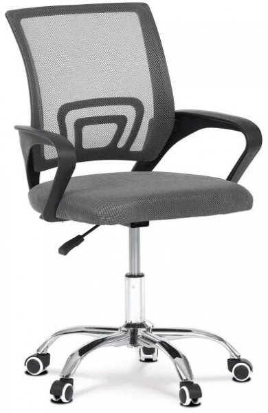 Autronic KA-L103 GREY Kancelářská židle, 92×58×54 cm