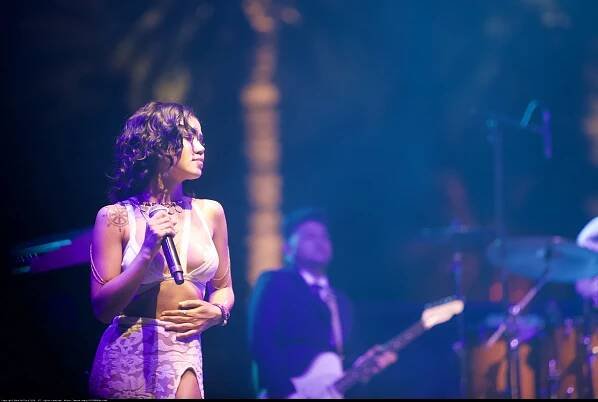 Jhené Aiko Rocks the Stage at Coachella 2014
