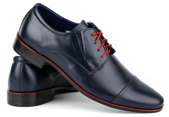 Pánská společenská obuv 286 navy blue