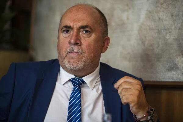Generálny riaditeľ spoločnosti Duslo Petr Bláha. FOTO: TASR/Jaroslav Novák
