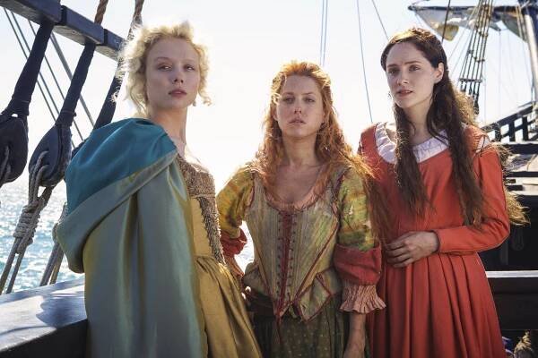 Naomi Battrick, Niamh Walsh, Sophie Rundle - Jamestown - Season 1 - Promo