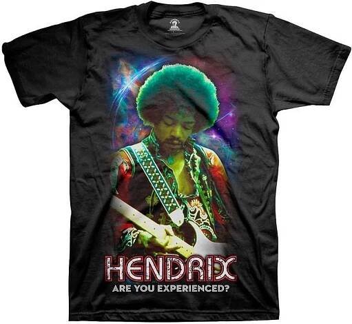Jimi Hendrix Tričko Cosmic Unisex Black M - 319 Kč - Muziker