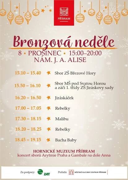 Bronzová adventní neděle | Kalendář akcí v Příbrami
