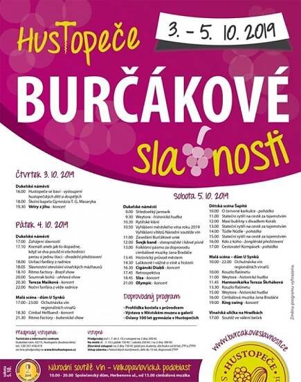 03.10.2019 - Burčákové slavnosti 2019 - Hustopeče