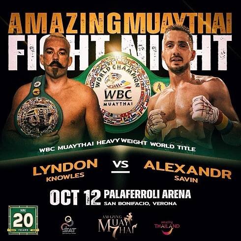 Verona will play host to the Amazing MuayThai Fight Night Extravaganza on October 12 - WBC MUAYTHAI