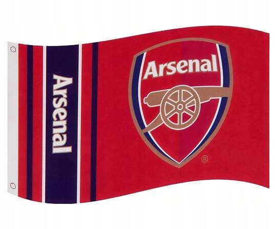 Vlajka Arsenal FC, červená, 152x91cm