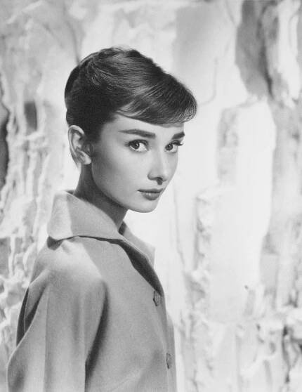 Audrey Hepburn photographed by Bud Fraker, 1956.