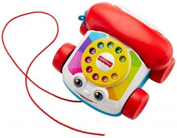 Fisher Price Tahací telefon, Mattel FGW66