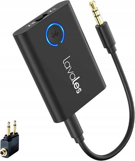 Lavoles ML301 Audio Bluetooth vysílačový adaptér pro 2 sluchátka 2v1