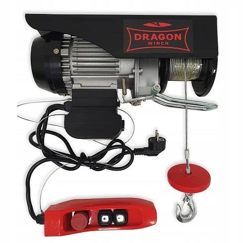 Dragon Winch Elektrický naviják 230 V 125/250 kg Výška zdvihu 12 m