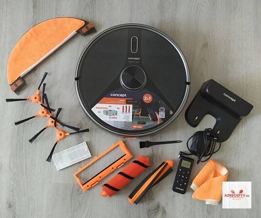 Příslušenství robotického vysavače MyConcept VR3110.