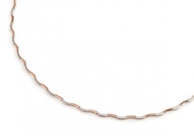 Titanový náhrdelník zlacený 0844-05 | Šperky4U.eu 