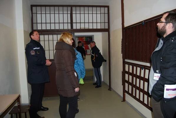 Pracovníci Rubikon Centra ve věznici na exkurzi