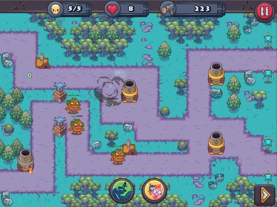 King Rugni Game Screenshot.