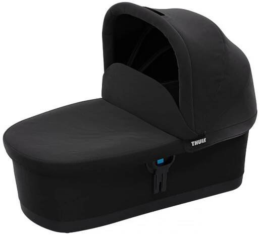 Thule Urban Glide 2 2020 + korbička Thule Bassinet, Black/Black