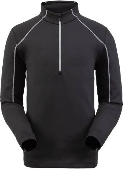 Lyžařská mikina Spyder Halcyon Zip T-Neck - black