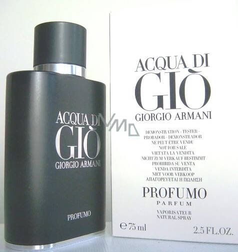 Giorgio Armani Acqua di Gio Profumo parfémovaná voda pro muže 75 ml Tester - VMD drogerie a parfumerie