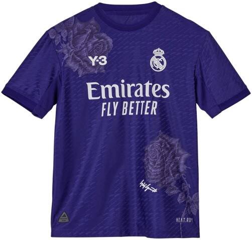 adidas Real Madrid Y3 Auth. Trikot 4th 2023/2024 Kids Lila - lila