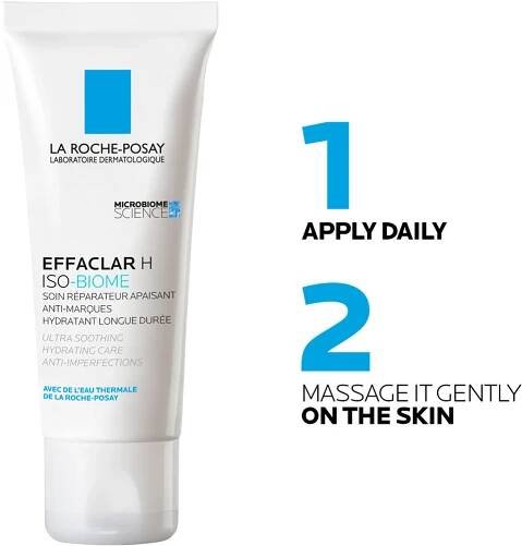 La Roche-Posay Effaclar H ISO-BIOME hydratační krém proti nedokonalostem aknózní pleti