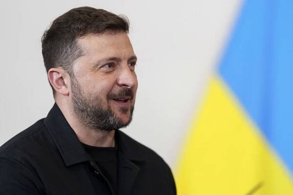 Volodymyr Zelenskyy in Vienna.