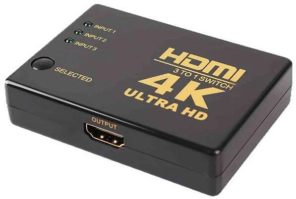 HDMI Slučovač 3 vstupy na 1 výstup