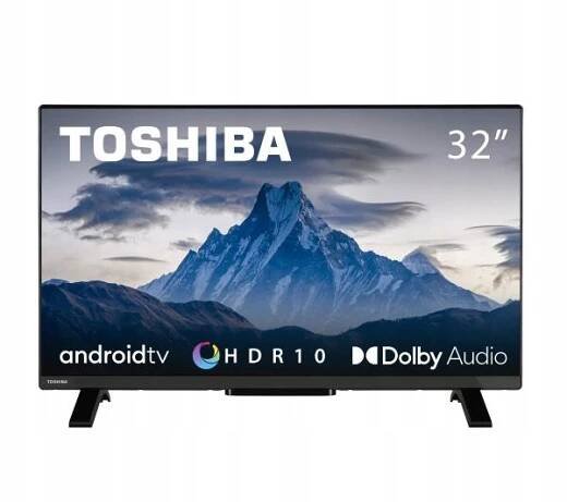 LED televize Toshiba 32LA2E63DG 32" HDR10 Full HD Android TV DVB-T2